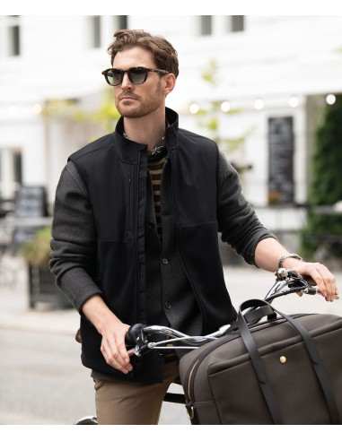 NIM-HLAN-U-Highland - Veste sans manches polaire à empiècements tendance